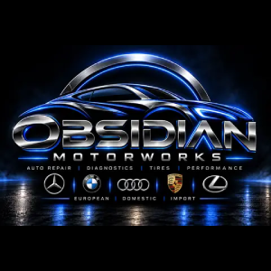 Obsidian Motor Works logo